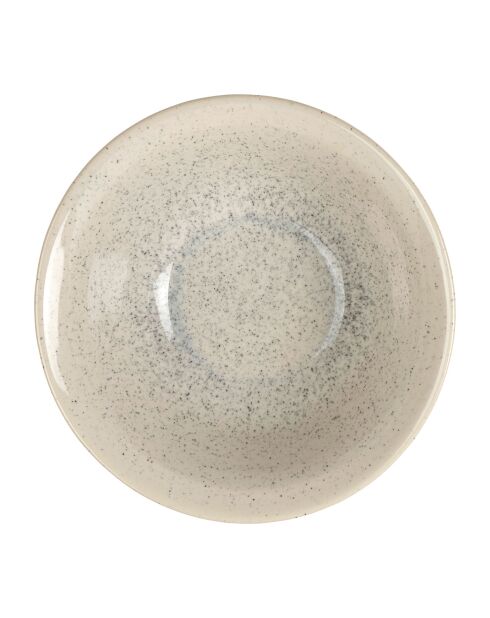 Saladier Jeanne blanc moucheté - D26xH10 cm