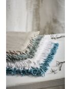 2 serviettes en coton 175 g/m² Nalia vert d'eau - 35x35 cm