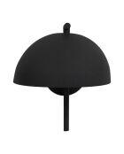 Lampada da parete Ferese E27 nera - 21x29x26 cm