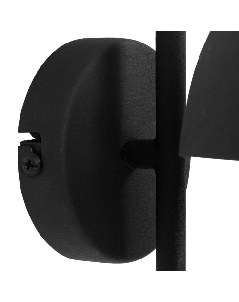 Lampada da parete Ferese E27 nera - 21x29x26 cm