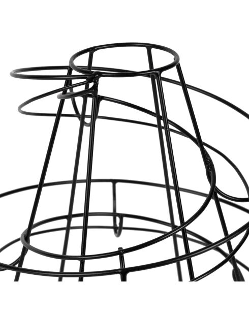 Distributeur d'œufs Tradition noir - D27xH24 cm