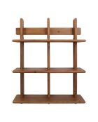 Étagère murale 3 niveaux en sapin Tradition naturelle - 59x78x17 cm