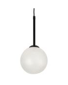 Ardecor G9 Pendelleuchte mit 3 Lampen, mattschwarz, Kugel, 60 x 15 x H60 cm