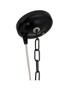 Cable de suspensión E27 en forma de palmera, 0,60 m, negro, 70 x 12 cm