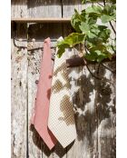 Perchero Atelier con estante natural/negro - 60x15x16 cm