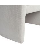Clubsessel Tessia ecru - 62x58xH70 cm