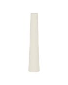 Vase Bamae blanc granité - D8,5xH43 cm