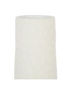 Vase Bamae blanc granité - D8,5xH43 cm