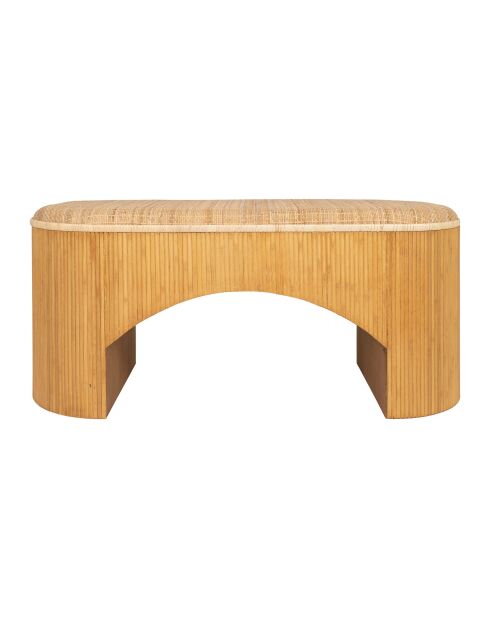 Banc Tamba naturel - 100x40xH44 cm