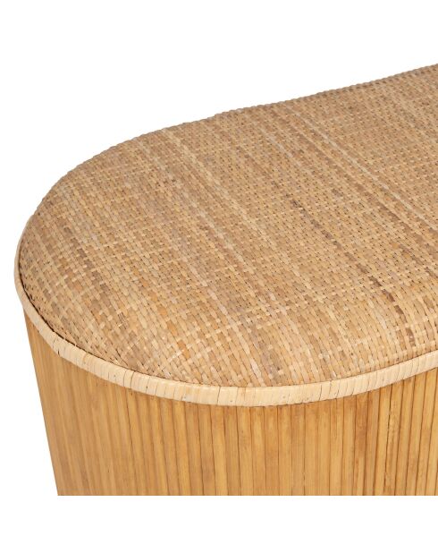 Banc Tamba naturel - 100x40xH44 cm