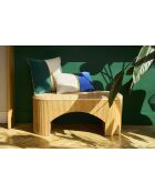 Banc Tamba naturel - 100x40xH44 cm