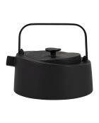 Théière plate avec filtre Tipotto BTE Arty noire - 90 cl