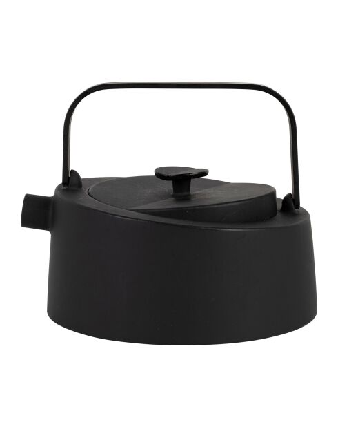 Théière plate avec filtre Tipotto BTE Arty noire - 90 cl