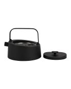 Théière plate avec filtre Tipotto BTE Arty noire - 90 cl