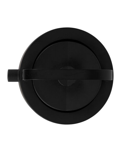 Théière plate avec filtre Tipotto BTE Arty noire - 90 cl