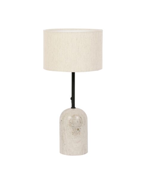 Organische E27 lamp 25 W kabel 1,50 m beige - D10-20xH40,5 cm
