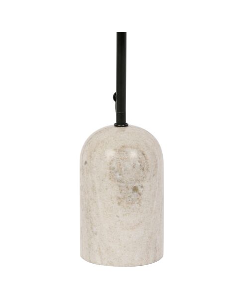 Organische E27 lamp 25 W kabel 1,50 m beige - D10-20xH40,5 cm