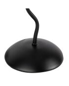 Lampe Funky E27 60 W câble 1,50 m noire/blanche - D30xH50 cm