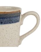 Mug Victoria indigo/beige - 38 cl