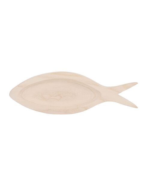 Boende natürliche Fischschale - 47x16 cm