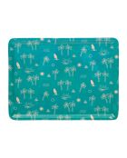 Plateau Palma turquoise - 40x30 cm