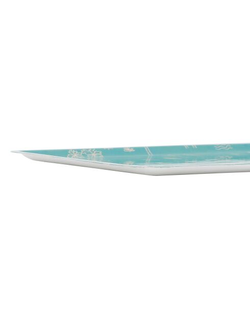 Plateau Palma turquoise - 40x30 cm