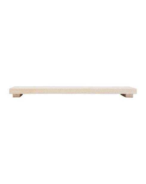 Centre de table Eskela beige - 38x15 cm