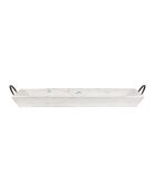 Plateau en sapin Trappeur blanchi - 65x34x4,5 cm