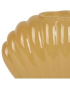 Vase Leucie ocre - 18x8xH14,5 cm