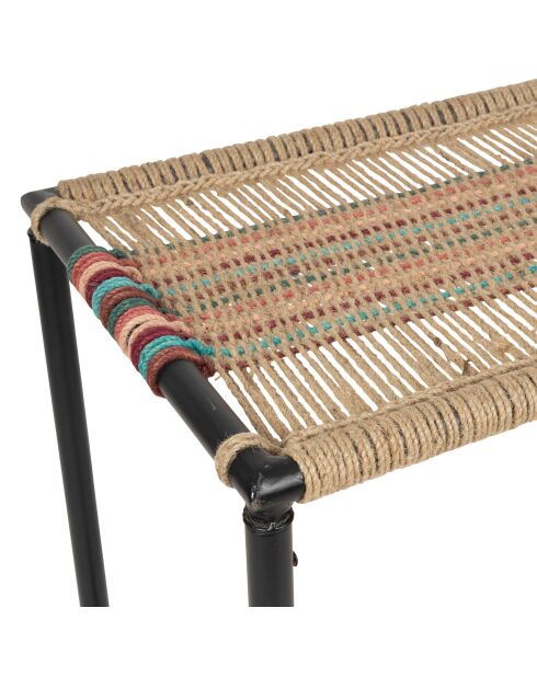 Banc Korda multicolore - 100x40xH51 cm