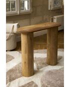 Tapis tufté en coton Klosen beige/écru - 230x160 cm