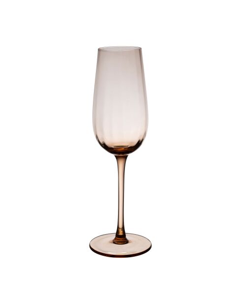 Flûte Funky corail - 25 cl