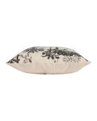 Fodera per cuscino Mocoa nero/ecru - 45x45 cm