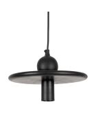 Suspension Atelier noire - D.25x14 cm