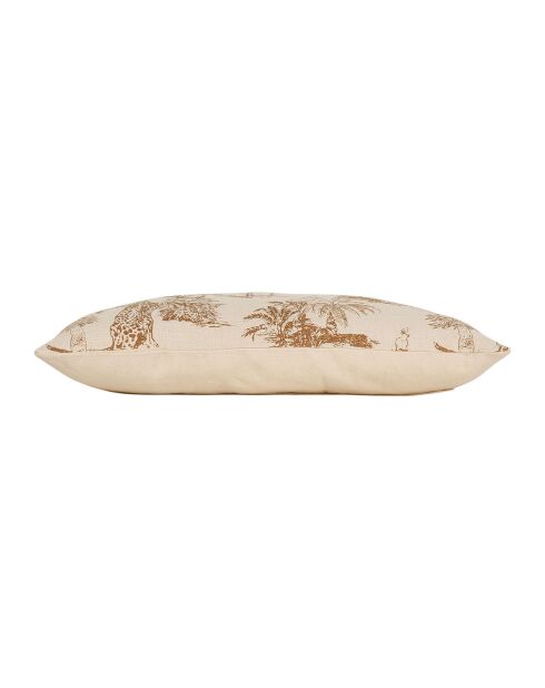 Funda de cojín Natural Mocoa - 50 x 30 cm