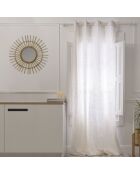 Rideau Basic blanc - 140x280 cm