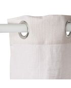 Rideau Basic blanc - 140x280 cm