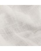 Rideau opacité faible avec ruban multiusage Aura blanc - 140x270 cm