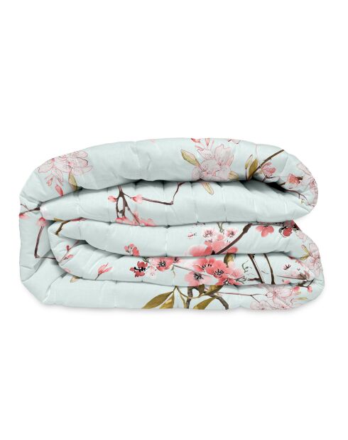 Colcha de algodón multicolor Chinoiserie