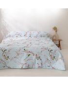 Colcha de algodón multicolor Chinoiserie