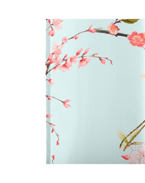 Rideau Chinoiserie multicolore - 140x300 cm