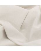 Rideau opacité moyenne avec ruban multiusage Lyra blanc - 140x270 cm