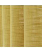 Rideau opacité élevée avec œillets Solace moutarde - 140x270 cm