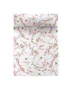 Colcha Sakura de algodón multicolor