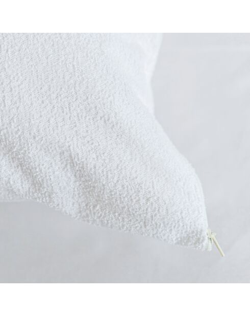 Protège-oreiller imperméable Éponge en coton blanc - 50x75 cm