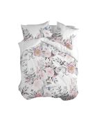 Housse de couette en coton Delicate bouquet multicolore