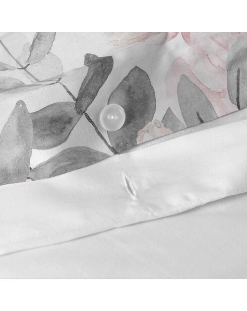 Housse de couette en coton Delicate bouquet multicolore