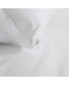 Protège-oreiller imperméable en coton Jersey blanc - 50x75 cm