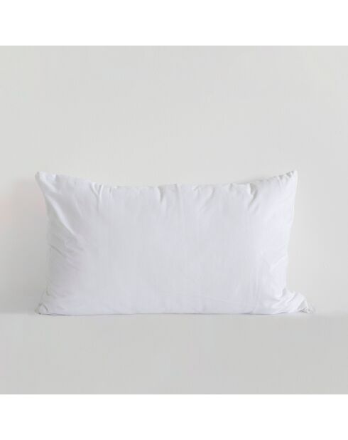 Protège-oreiller imperméable en coton Jersey blanc - 50x75 cm