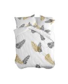 Housse de couette en coton Foliage multicolore